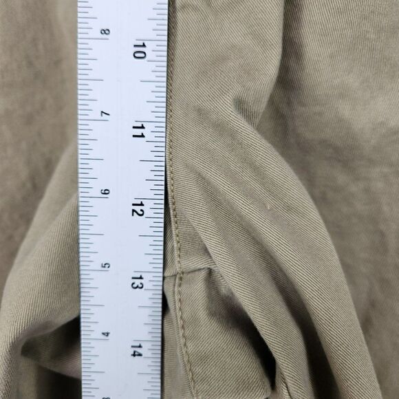 Perry Ellis Cottons Mens Cargo Shorts Sz 42 Brown Pockets Big and Tall - Picture 4 of 8